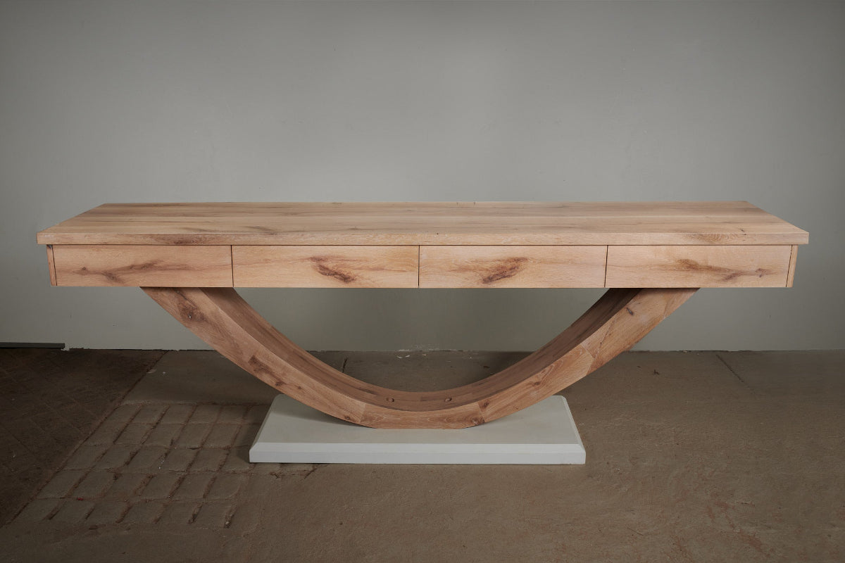 Custom French Oak dining room server